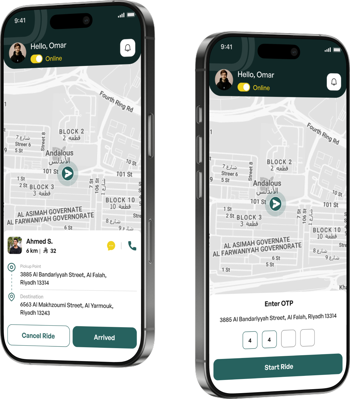 Masari App - Map